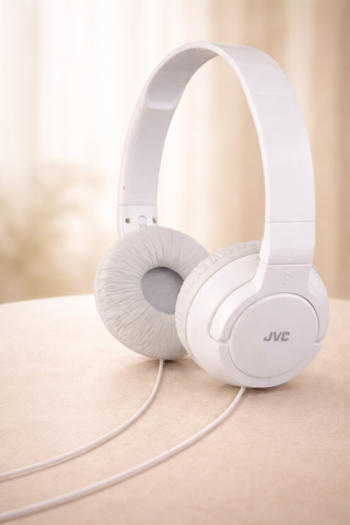 Ausinės su laidu 1.2m baltos JVC HA-S180 (kištukas 3.5mm)