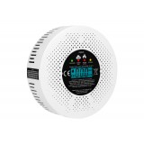 Anglies monoksido CO (smalkių) ir dūmų detektorius autonominis Blow (3 x AA)