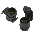 Automobilio priekabos maitinimo perėjimas 7pin į 13pin