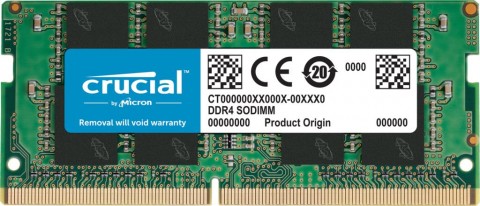Operatyvioji atmintis (RAM) nešiojamajam kompiuteriui 8GB DDR4 3200MHz CL22 1.2V Crucial