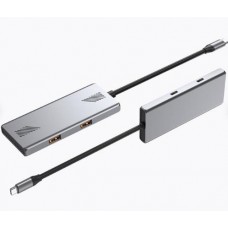 USB C 3.2 šakotuvas 4 lizdai 2xUSB 3.0 + 2xUSB C 3.2 0.15m Gembird