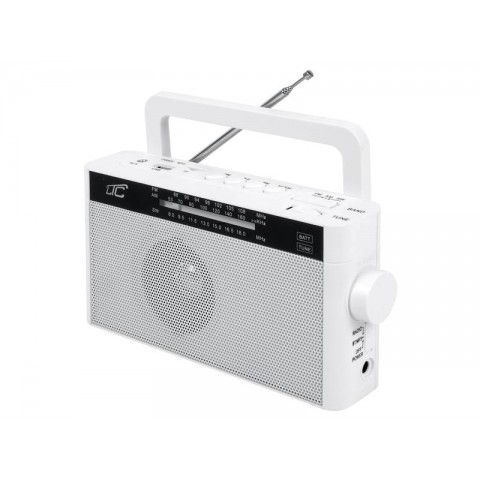 Radijo imtuvas LTC 2028 USB, AUX, Bluetooth baltas