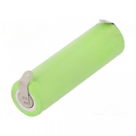 Akumuliatorius AA 1.2V 2200mAh Ni-Mh su kontaktais lituojamas