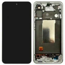 LCD+Touch screen Samsung A566 A56 5G pilkas OLED