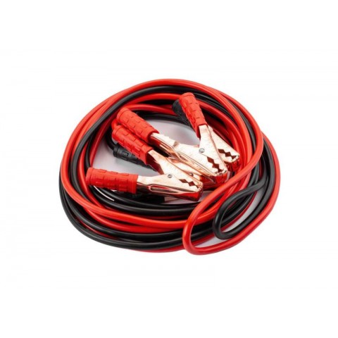 Automobilio užvedimo laidai 600A CCA 6m juodas / raudonas AMiO