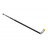Antena teleskopinė 198mm / 400mm / 6.9mm  7 dalių juoda 