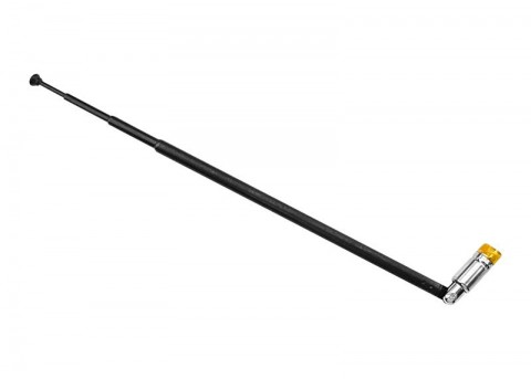 Antena teleskopinė 198 - 400mm / 6.9mm 7 dalių juoda 