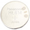 Elementas 3V 3.4mAh Panasonic ML-614 (tinka laikrodžiams, fotoaparatams ir kt.)