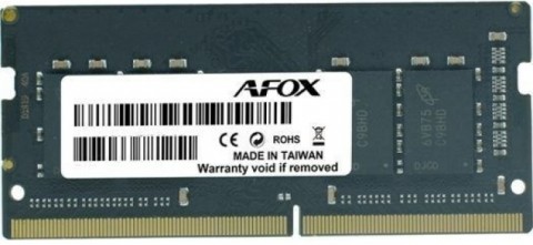 Operatyvioji atmintis (RAM) nešiojamam kompiuteriui 8GB DDR4 2666MHz SO-DIMM CL19 1.2V Afox