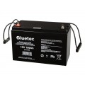 Švino akumuliatorius 12V 100Ah (222x330x173mm) (gilaus iškrovimo) Bluetec AGM