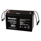 Švino akumuliatorius 12V 100Ah (222x330x173mm) (gilaus iškrovimo) Bluetec AGM