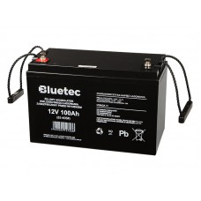 Švino akumuliatorius 12V 100Ah (222x330x173mm) (gilaus iškrovimo) Bluetec AGM