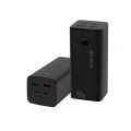 Nešiojamas įkroviklis - akumuliatorius 20000mAh 2xUSB C + 2xUSB 65W juodas Blow PB20G (tinka nešiojamam kompiuteriui)