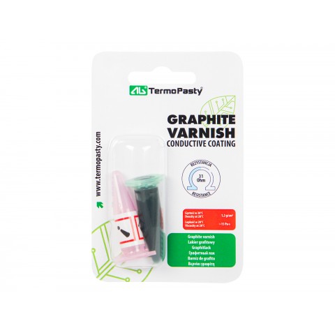 Grafito lakas laidus elektrai 2x1.5ml AG Termopasty 