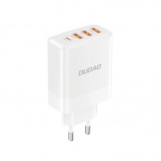 Tinklo įkroviklis 220V 3xUSB + USB C 20W baltas Dudao A5HEU