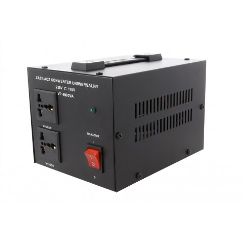 Įtampos keitiklis 220V → 110V 1000V Volt Polska