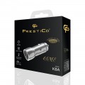 Automobilinis įkroviklis 12-24V 2xUSB C 40W juodas Prestico K8A