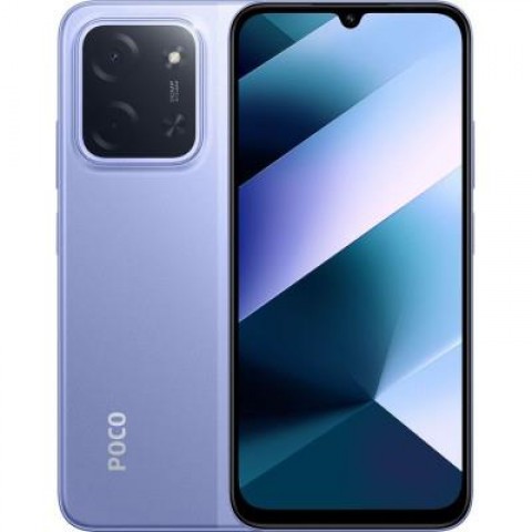 Mobilus telefonas Poco C85 4G 6GB 128GB Dual Sim violetinis