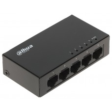 Tinklo skirstytuvas 5xRJ45 (LAN) lizdai 1000Mbps Gigabit Dahua DH-PFS3005-5GT-L