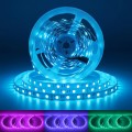 LED juosta 24V 9W/m nehermetiška IP20 RGB 1m