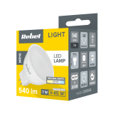 LED lempa GU5.3 MR16 220V 7W (45W) 4000K 540lm neutrali balta Rebel