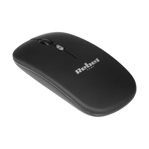 Bevielė optinė pelė 1600dpi Rebel WM210 juoda