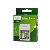 Akumuliatorių įkroviklis 220V AA/AAA + 2 AAA 700mAh + 2 AA akumuliatoriai 1300mAh Phillips 