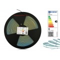 LED juosta COB 12V 6W/m nehermetiška IP20 šaltai balta 6000K 1m