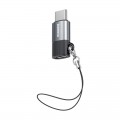Perėjimas USB C → iPhone (lightning 8pin) (K-L) juodas Remax CB32
