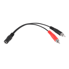 Perėjimas 2xRCA → 3.5mm stereo (K-L) 0.2m