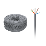 Kabelis internetinis CAT6E U/UTP 4P varinis
