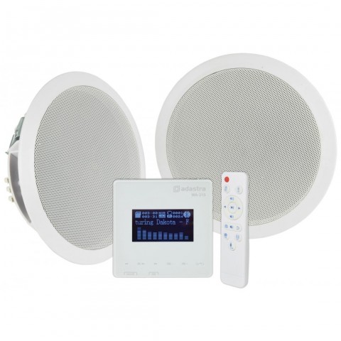 Sieninė garso sistema Adastra WA-215-SET 2x15W su USB/SD/FM, Bluetooth grotuvu