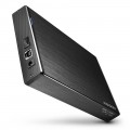 Išorinio kietojo disko dėžutė 3.5" USB 3.2 SATA AXAGON EE35-XA3