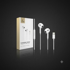 Ausinės - laisvų rankų įranga Tech Protect Iphone Lightning baltos
