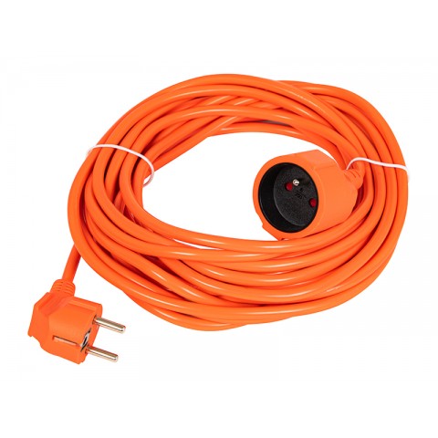 Tinklo ilgiklis 220V 1 lizdo su įžeminimu 10m (2x1.5 mm²) Blow