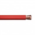 Lankstus varinis laidas 0.5mm² (256X0.05mm) silikoninis +180°C raudonas