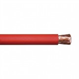 Lankstus varinis laidas 0.5mm² (256X0.05mm) silikoninis +180°C raudonas