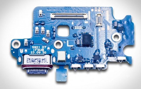 Įkrovimo lizdas Samsung S921 S24 su plokšte ir mikrofonu originalas