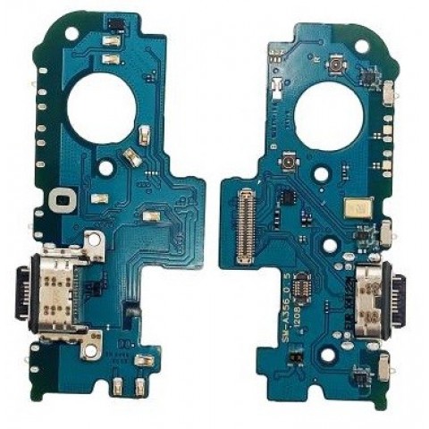Įkrovimo lizdas Samsung A356 A35 5G su plokšte ir mikrofonu originalas su plokšte ir mikrofonu originalas
