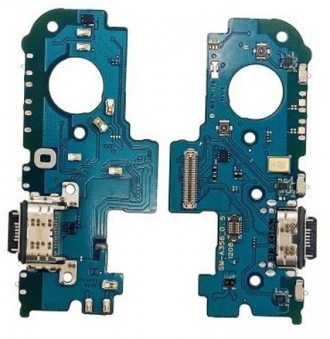 Įkrovimo lizdas Samsung A356 A35 5G su plokšte ir mikrofonu originalas su plokšte ir mikrofonu originalas