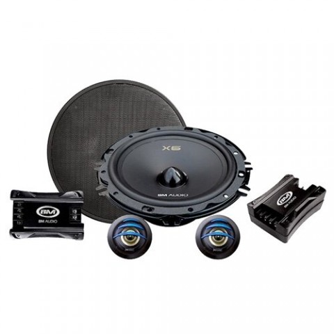 Komponentiniai garsiakalbiai 6.5" (16.5cm) 250W 4Ώ Boschmann F-628-X6