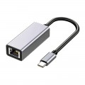 Išorinė tinklo plokštė USB C - RJ45 (K-L) 1000Mbps Gigabit