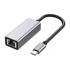 Išorinė tinklo plokštė USB C - RJ45 (K-L) 1000Mbps Gigabit