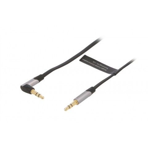 Laidas 3.5mm - 3.5mm stereo 5m kampu Vention