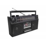 Muzikos grotuvas su kasetėmis, FM, USB, AUX, Bluetooth, SD OLD STYLE FP-830