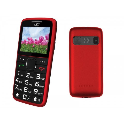 Mobilus telefonas LTC MOB20 Dual Sim raudonas