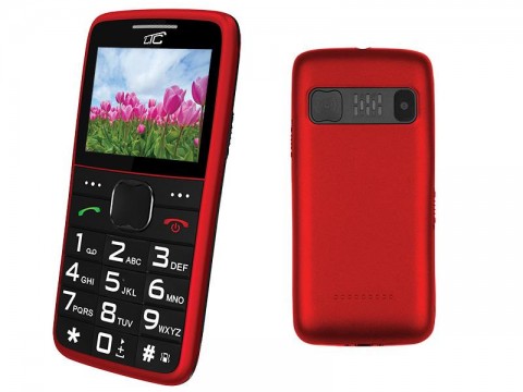 Mobilus telefonas LTC MOB20 Dual Sim raudonas