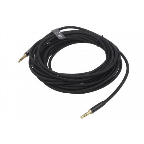 Laidas 3.5 - 3.5 stereo 5m pintas gold Vention