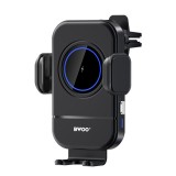Laikiklis automobilinis montuojamas į groteles su bevieliu įkrovikliu 15W BWOO ZJ137