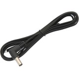 Kištukas DC 5.5x2.1mm kampu su laidu